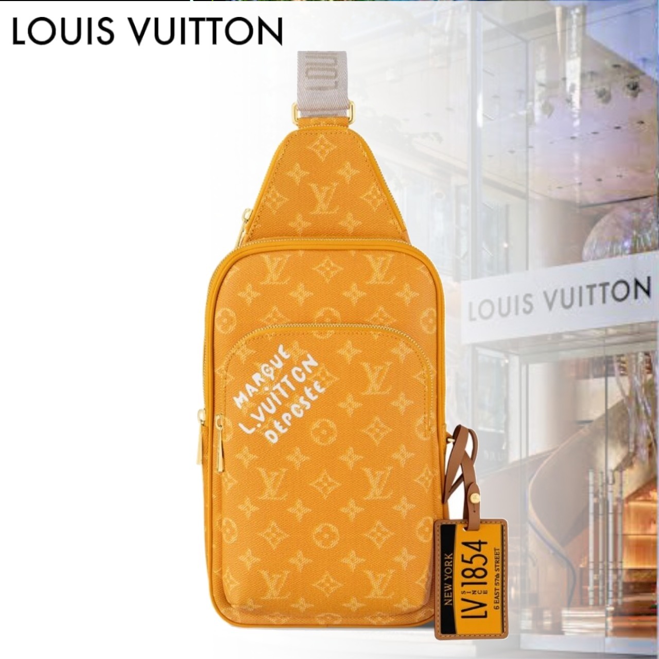 【25SS/鮮やかなカラーが素敵♪】LouisVuitton スリングバッグ