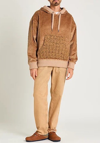 【SALE】DOLCE＆GABBANAお洒落ニットトリミングフードトレーナー