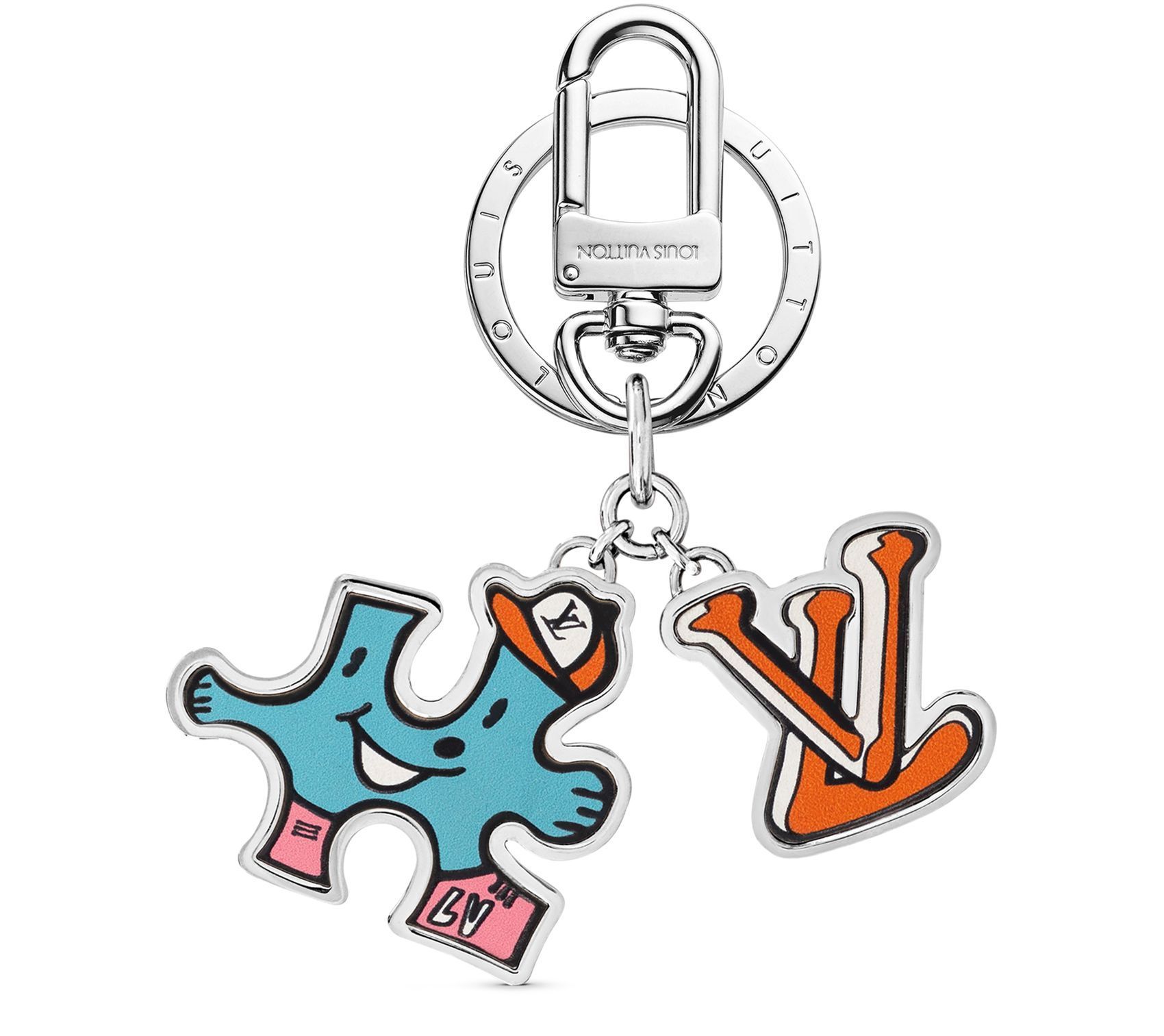 キーホルダー・キーリング LOUIS VUITTON LV Puzzle Friends Bag Charm & Key Holder