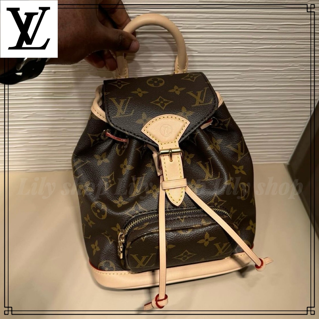 コンパクト♡【Louis Vuitton】モンスリ mini リュック