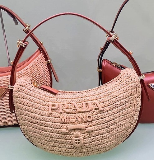 ショルダーバッグ・ポシェット PRADA 1BC194_2M2T ARQUE CROCHET SHOULDER BAG