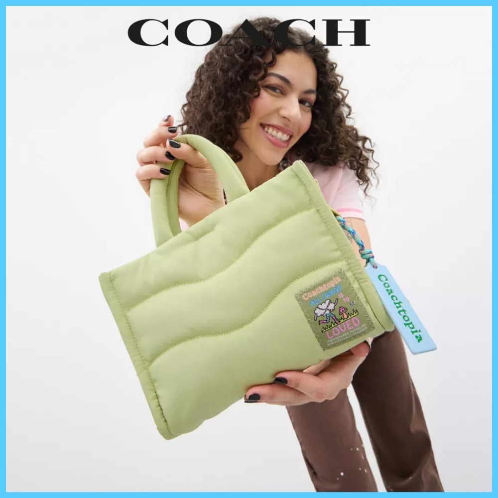★Coachtopia★究極の利便性★Loop Wavy Tote Mini★バッグ