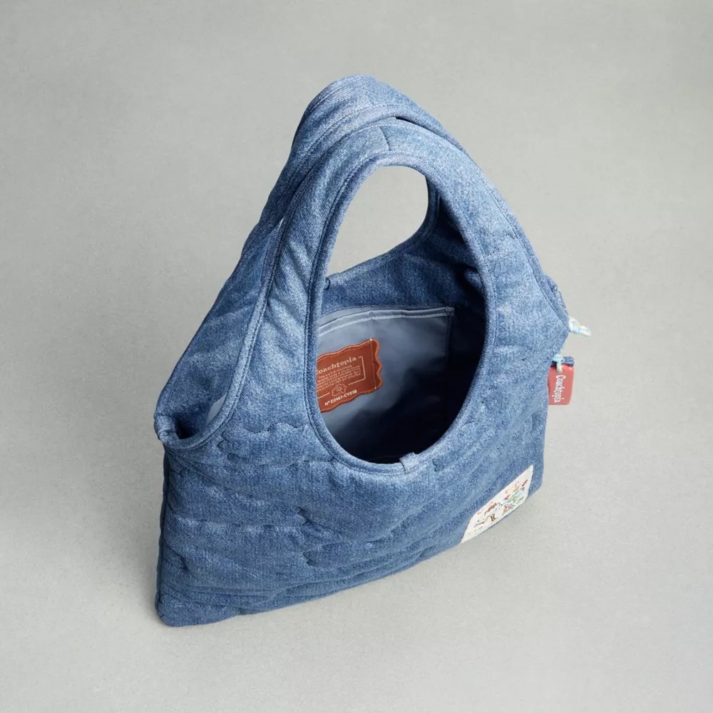 ★Coachtopia★究極の利便性★Loop Flat Tote 雲模様★バッグ ☆Coachtopia☆究極の利便性☆Loop Flat Tote 雲模様☆バッグ