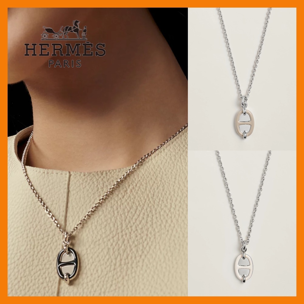 【コーデのアクセントに★】HERMES★≪MiniMaillon≫ネックレス