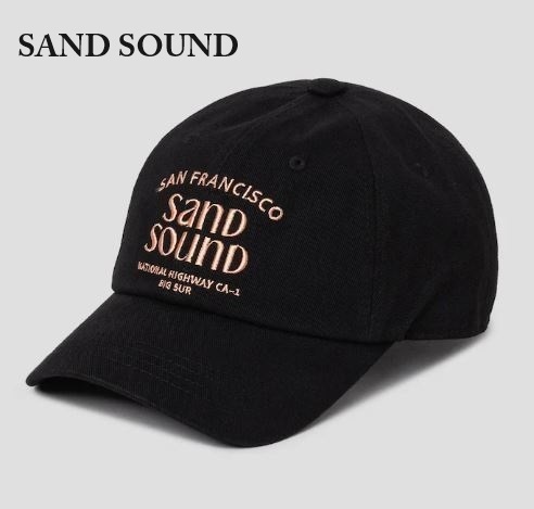 【SAND SOUND】San Francisco Logo Cap◆ TXT ボムギュ着用