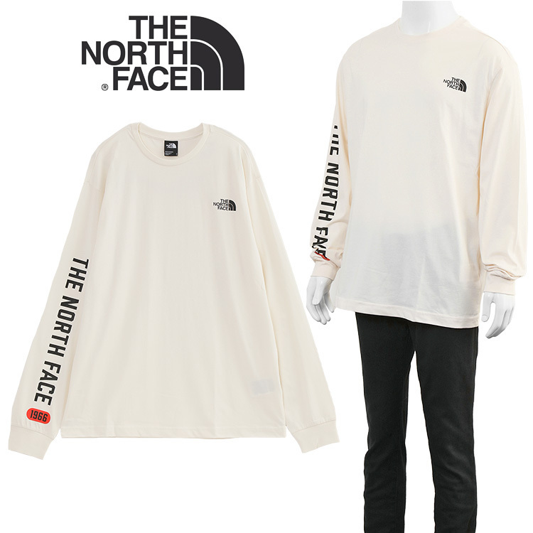 NORTH FACE ロンT バーシティ NF0A89DH VARSITY GRAPHIC-QLI WHI