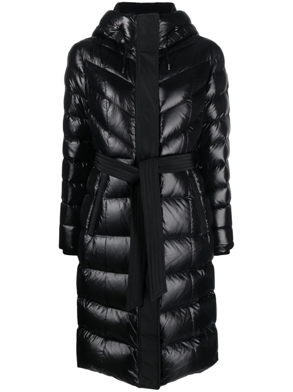 Coralia padded hooded down coat ダウンコート