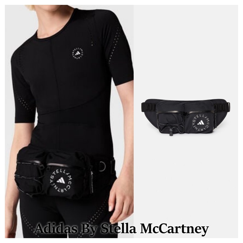 Adidas By Stella McCartney ロゴ プリント バム バッグ