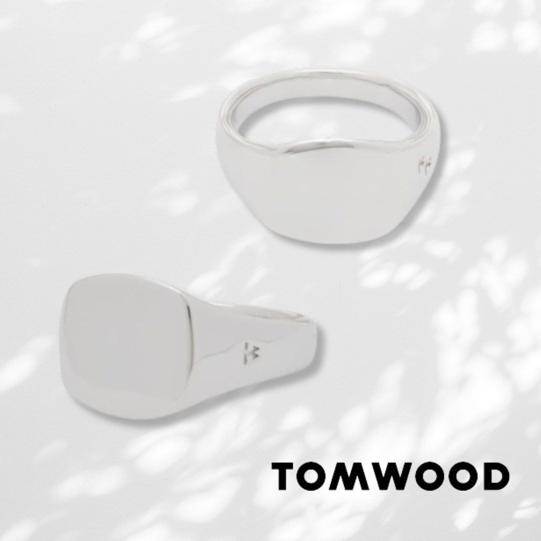 【Tom Wood】 ミニ シグネット クッション リング