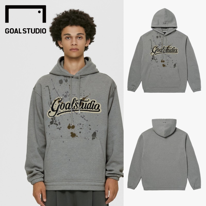 ☆送料無料☆ GOAL STUDIO SCRIPT LOGO HOODIE ☆