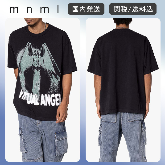 大人気！mnml★バーチャル エンジェル Tシャツ