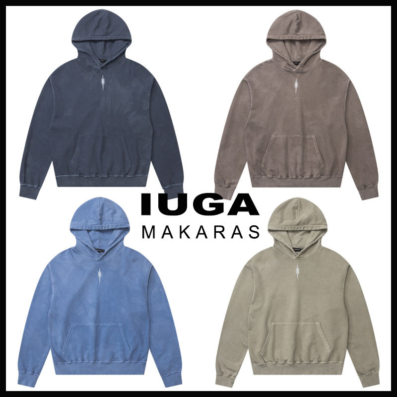 【IUGAMAKARAS】PIGMENT DYED HOODIE