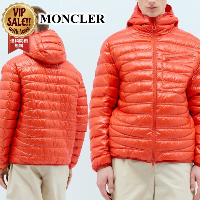 【MONCLER】 Levanter ショートダウンジャケット オレンジ