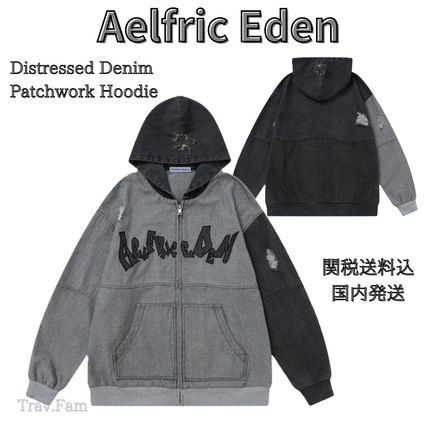 Aelfric Eden ジップフーディー あのちゃん着用 あのちゃん 着用 エルフリックエデン ジップアップ フーディー