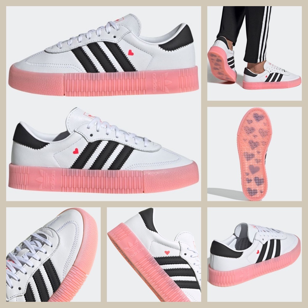 【Adida】◆サンバローズ ホワイト ピンク◆大人気◆