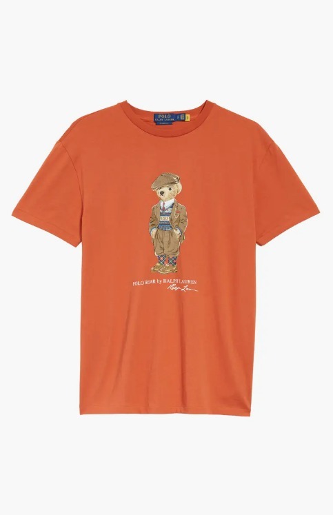 【POLO RALPH LAUREN】希少！ポロベア ロゴ Tシャツ【送関込】 POLO RALPH LAUREN】希少！ポロベア ロゴ Tシャツ【送関込