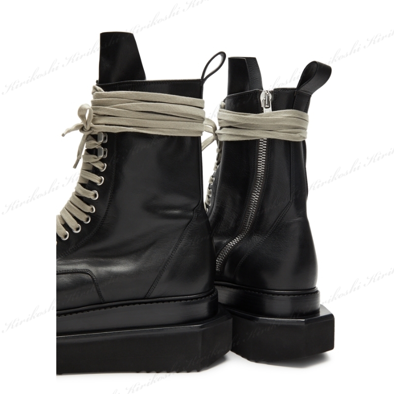 ◆RICK OWENS 最新作◆ターボサイクロプス レザーブーツ◆ ◇RICK OWENS 最新作◇ターボサイクロプス レザーブーツ
