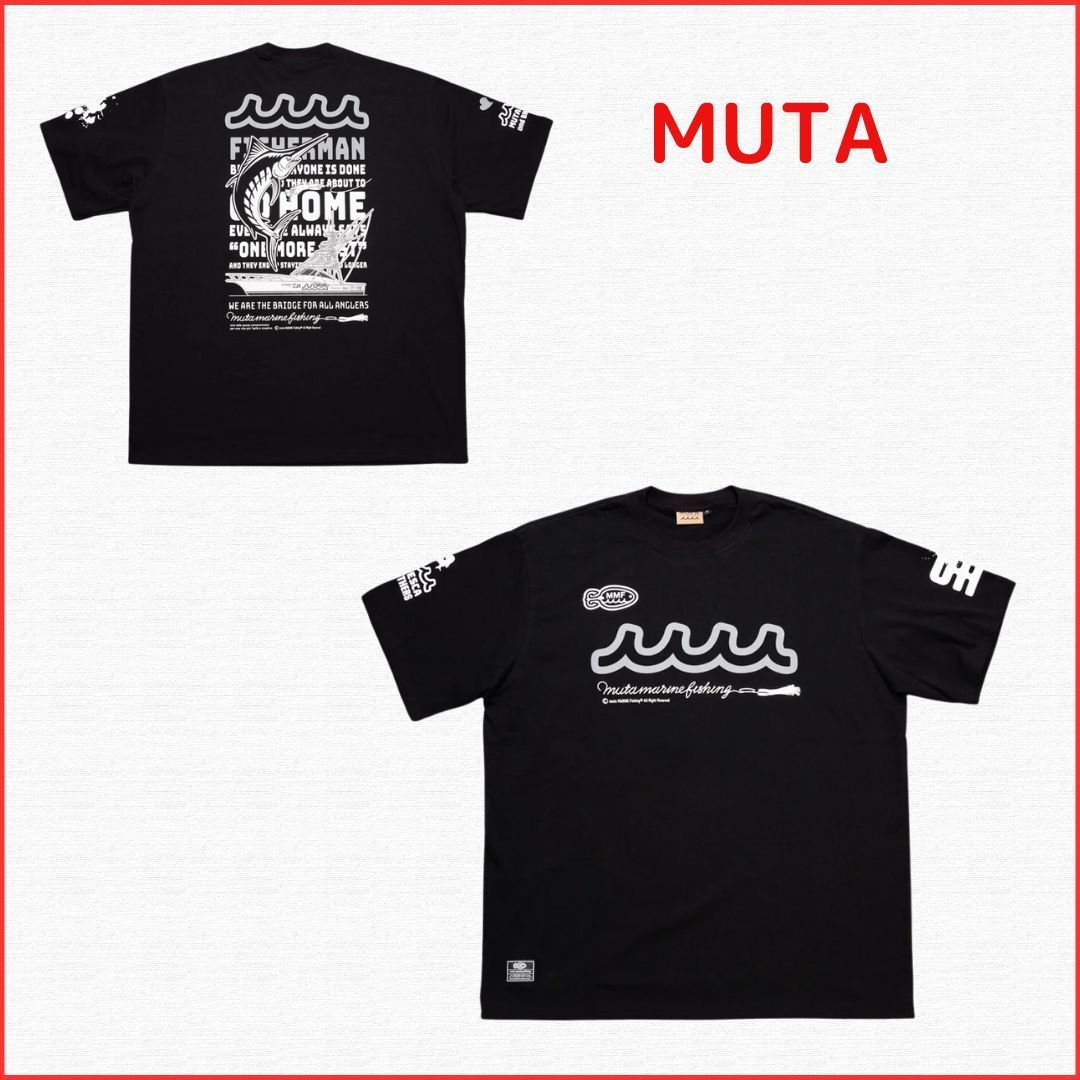 国内発送【muta MARINE】MUTA PESCA 2024 レプリカ Tシャツ