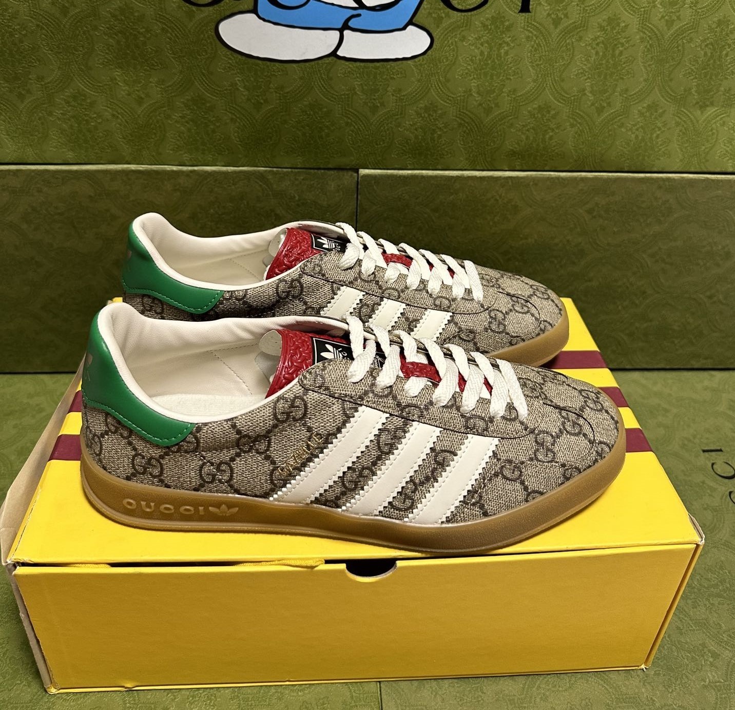 ★送料込★GUCCI x ADIDAS ガゼル スニーカー ☆１点限り