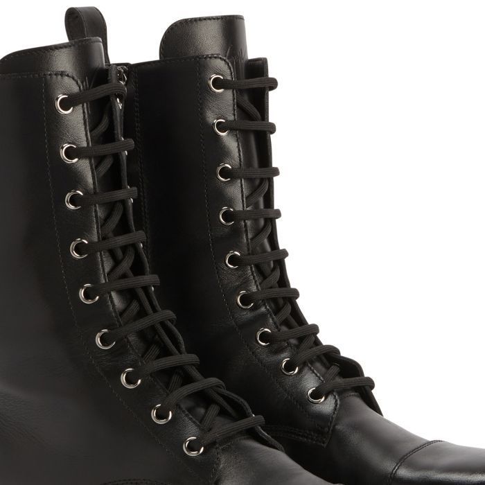Giuseppe Zanotti Apocalypse ブロックヒール ブーツ | ブラック