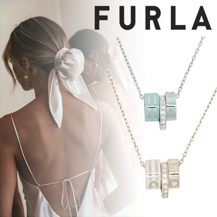 フルラ ネックレス レディース シンプル おしゃれ シルバー シルバー(銀色)系 FURLA(フルラ) ネックレス・ペンダント