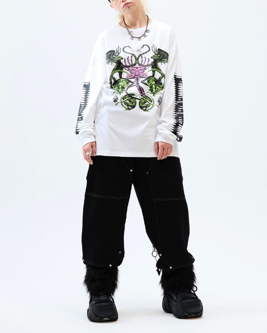 ◆24AW CRITIC X ALIEN COLLAGE LONG SLEEVE TS/2色◆