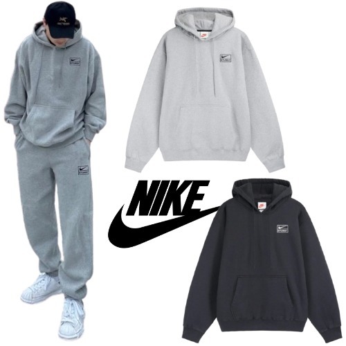 [Nike x Stussy] NRG RA Washed Pullover Hoodie 人気 男女兼用