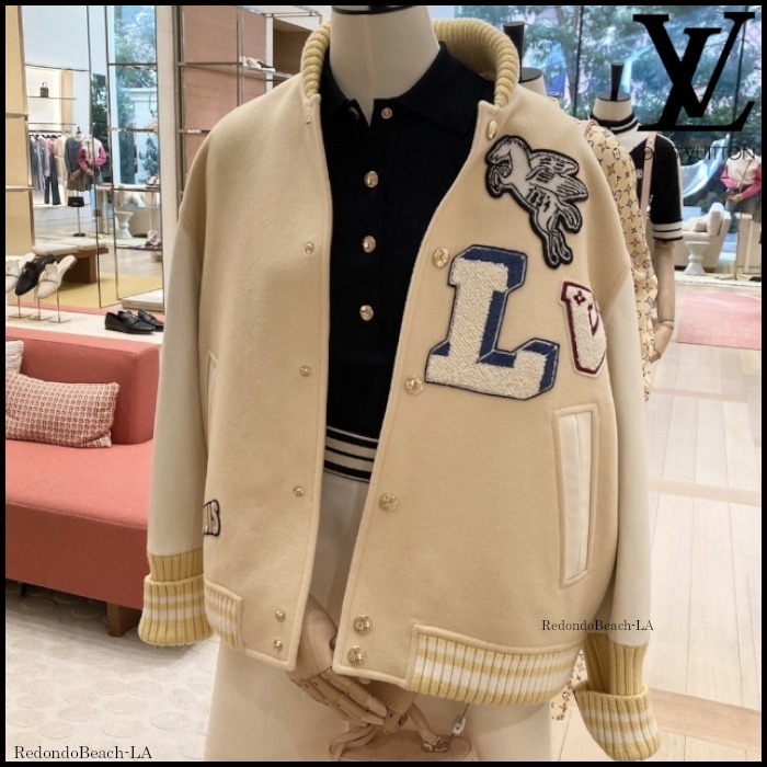 【可愛い上品イエロー】★LOUIS VUITTON★Varsity ブルゾン