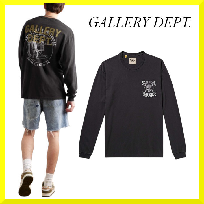 GALLERY DEPT.☆関税込☆スカルクリーク ロゴ コットン Tシャツ