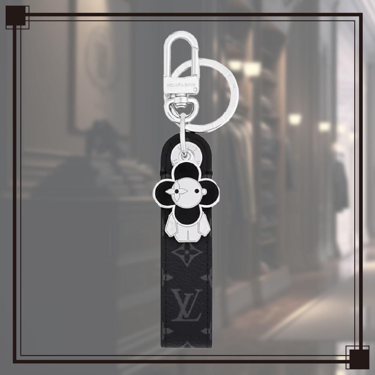 LV★ルイヴィトン キーホルダー ドラゴンヌ ヴィヴィエンヌ