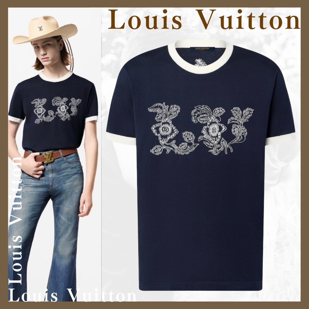 【24AW】◆LouisVuitton◆コットンクルーネック Tシャツ