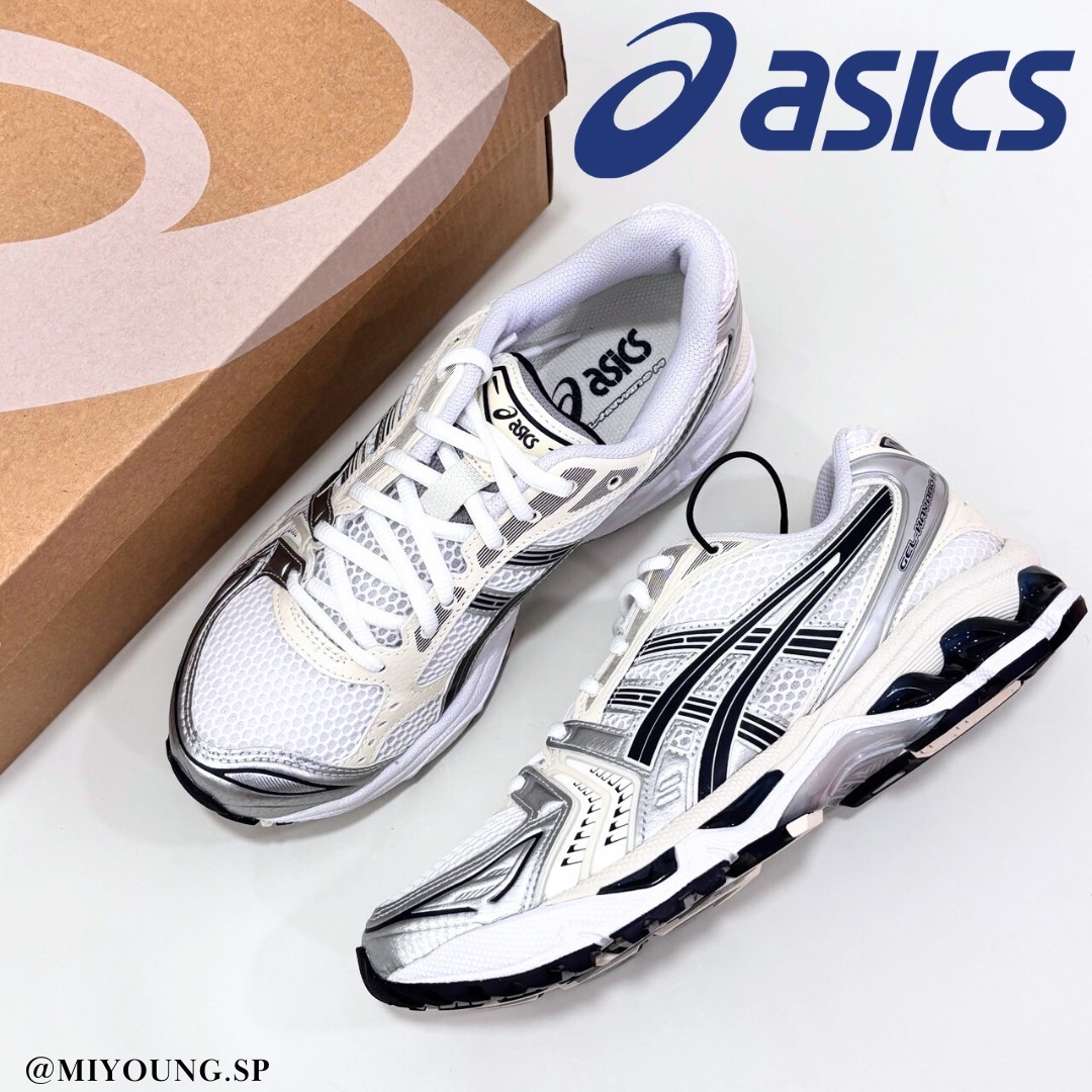 ASICS【送料込】大人気☆(W)Gel-Kayano 14 White Midnight