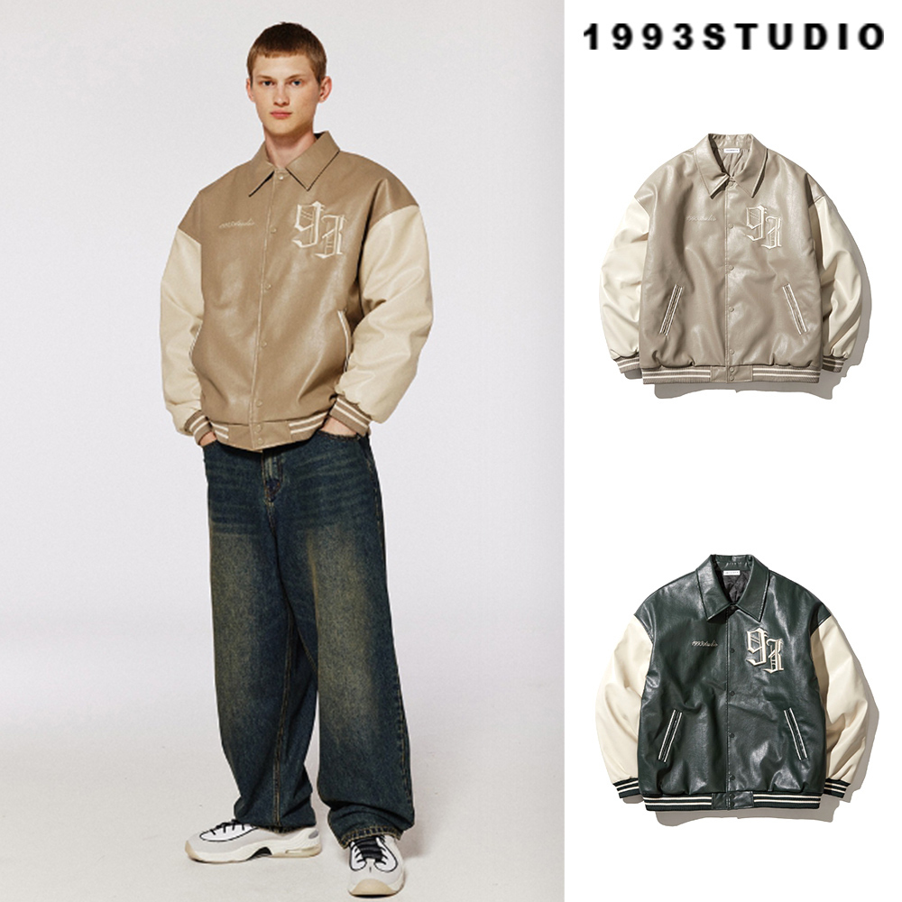 【1993studio】23FW★ Vintage Varsity Jacket