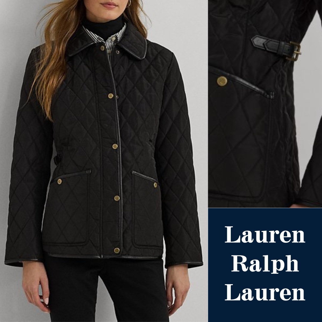 【LAUREN RALPH LAUREN】コーデュロイ×キルティング ジャケット