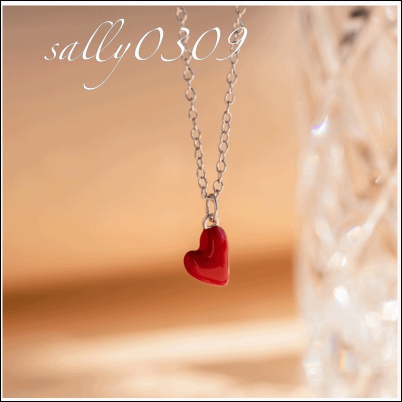 【関税・送料無料】Caitlyn Minimalist★Little Red ネックレス 関税・送料無料】Caitlyn Minimalist☆Little Red ネックレス