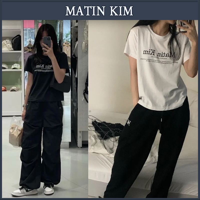 【MATIN KIM】★人気★マーティン ヘリテージ クロップトップ