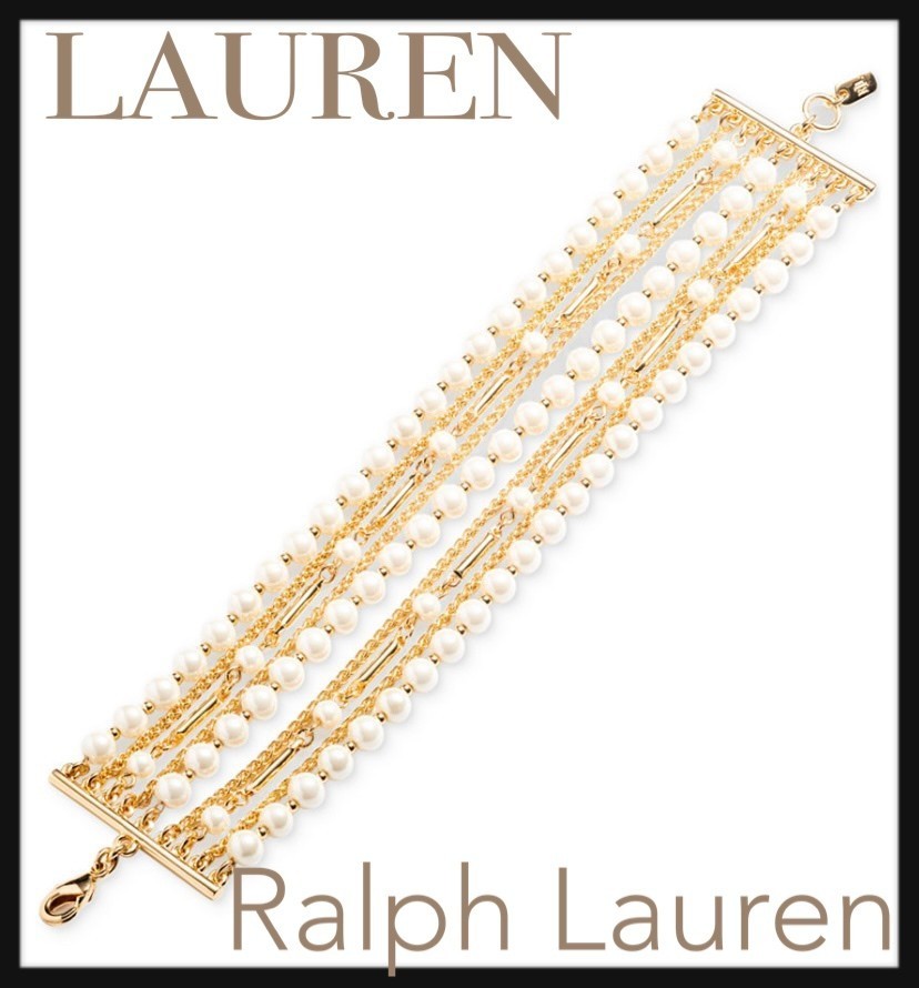 NEW★Ralph Lauren★パール・ブレスレット