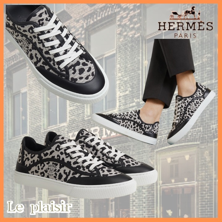 《国内未入荷モデル♡》HERMES Get スニーカー レオパード