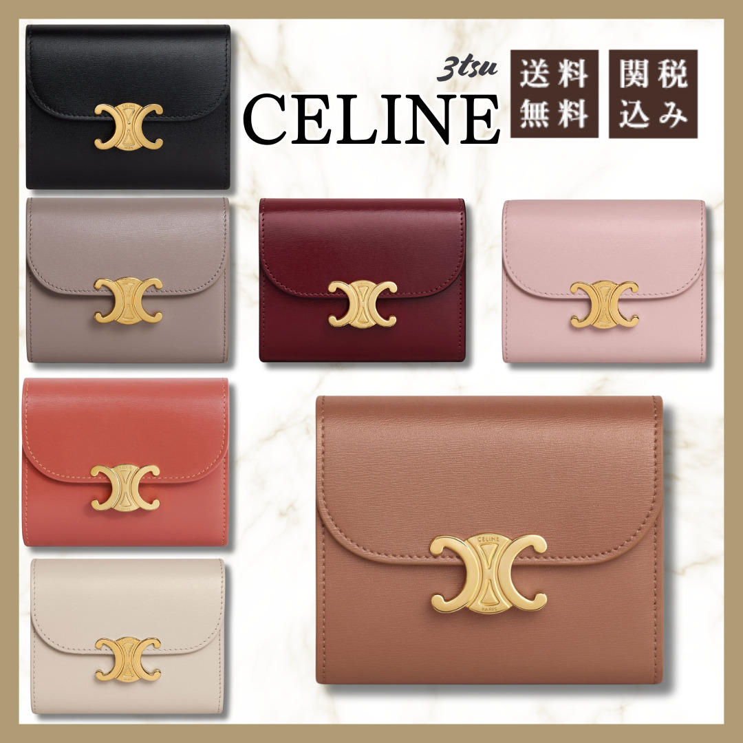 CELINE★スモールウォレット トリオンフ 7色