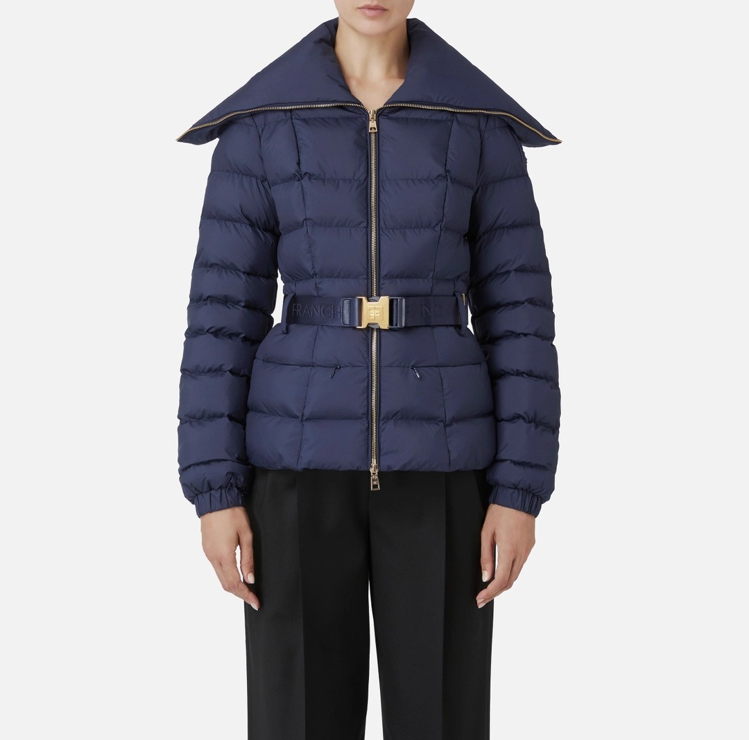 【ELISABETTA FRANCHI】ダウンジャケット クロップド 日本未入荷 25049200_55283955_1000.jpg