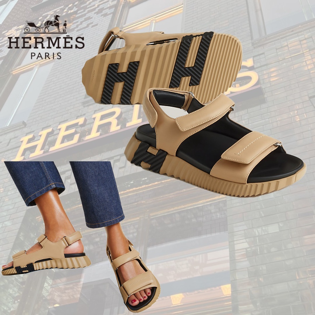 【カラーと履きやすさがポイント】HERMES Junior サンダル