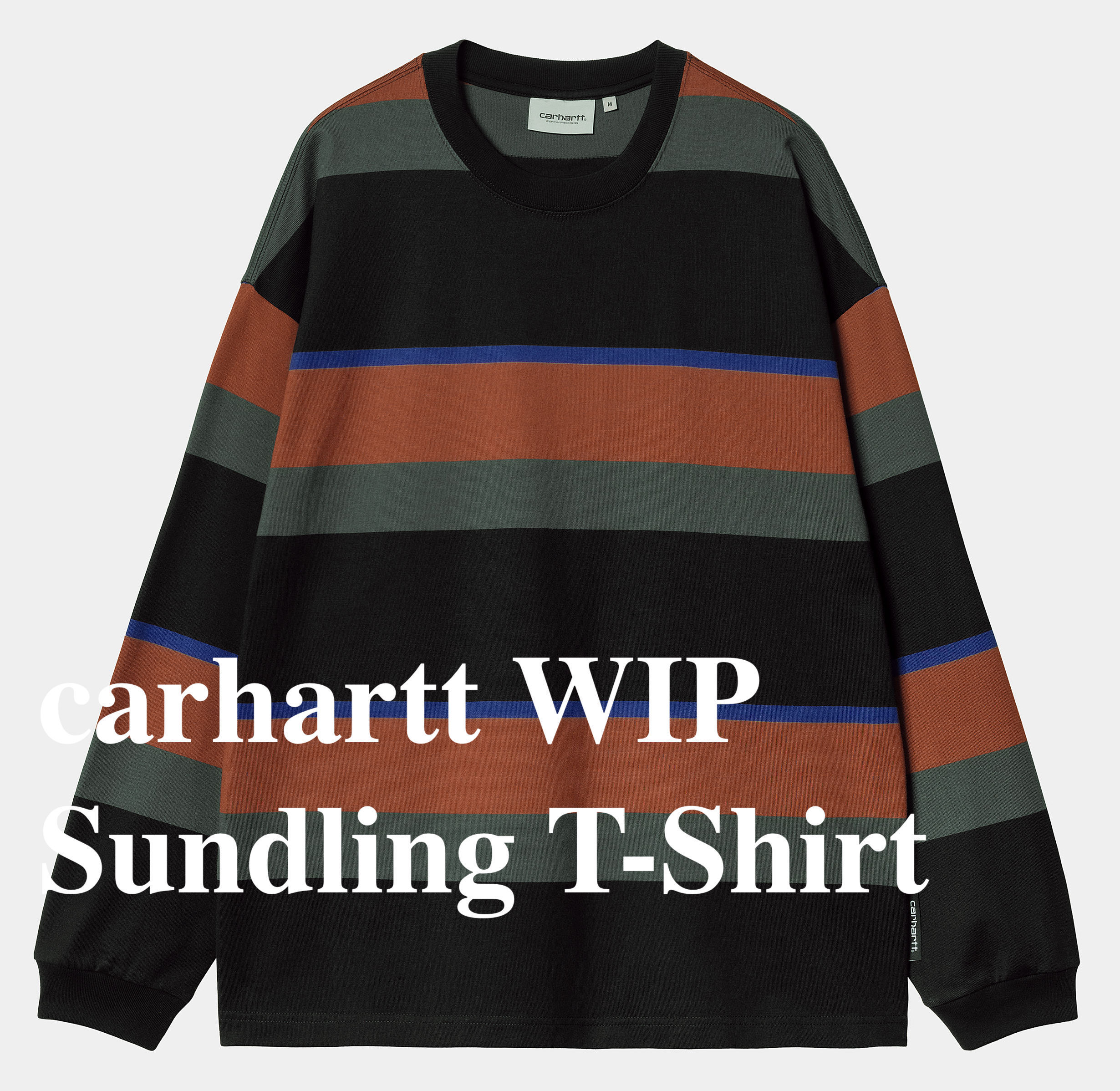 ★ドイツ発*carhartt WIP*新作*Sundling 長袖Tシャツ/DEEP★