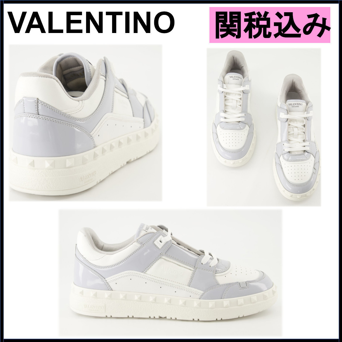 国内発送★VALENTINO★ロゴ Freedots スニーカー