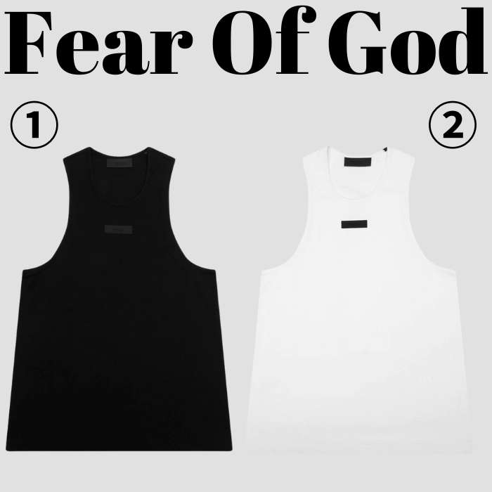 【FOG Essentials】Essentials Ribbed Tank Top