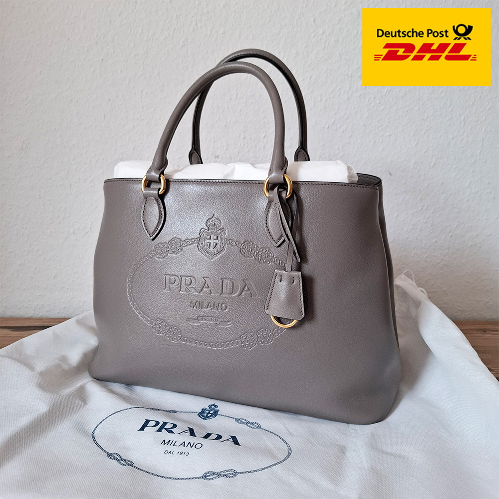 PRADA/プラダ 2WAY BORSA A MANO IN PELLE カーフスキン