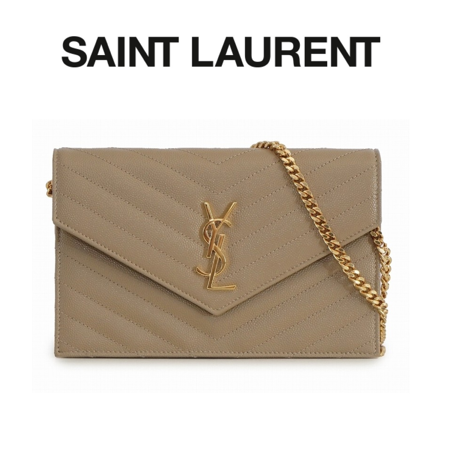 ★ SAINT LAURENT ★ チェーンウォレット ショルダーバッグ