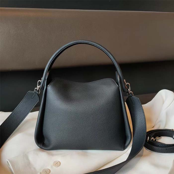 5色 ショルダーバッグ ハンドバッグ 2WAY 革 ワンハンドル