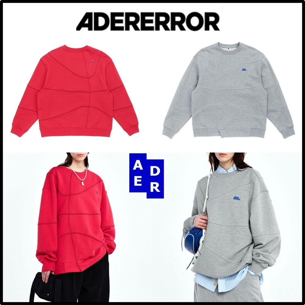 [Ader Error]★韓国大人気★23SS★Bertic ロゴ スウェットシャツ Ader Error]☆韓国大人気☆23SS☆Bertic ロゴ スウェットシャツ