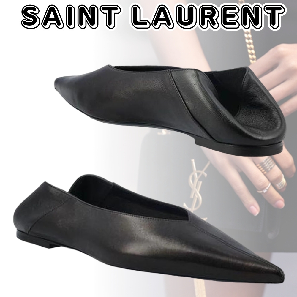 SAINT LAURENT*最高の時を演出する*ヌール バレリーナ シューズ
