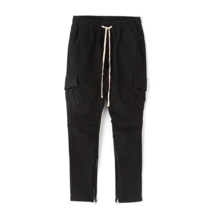 DankeSchon/ダンケシェーン/PREMIUM TC BLACK FLAP PANTS